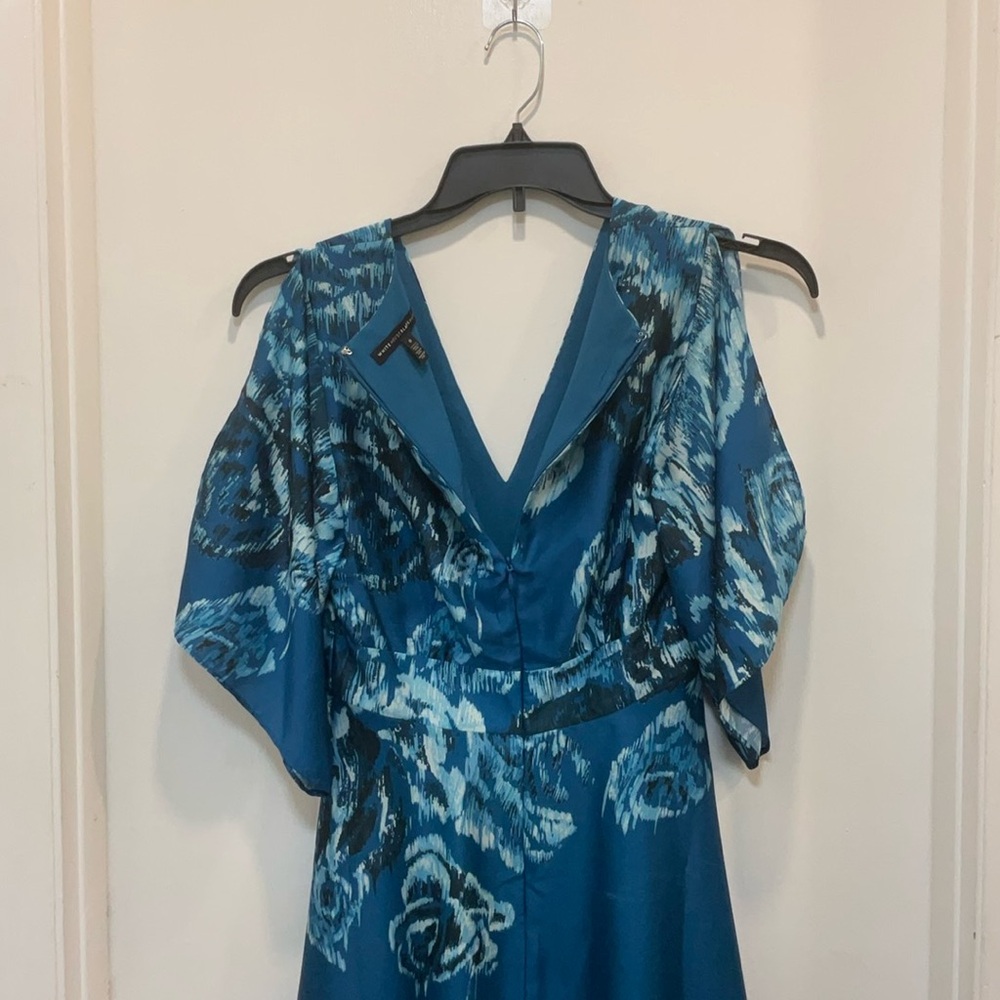 White House Black Market teal dress - Picture 7 of 10